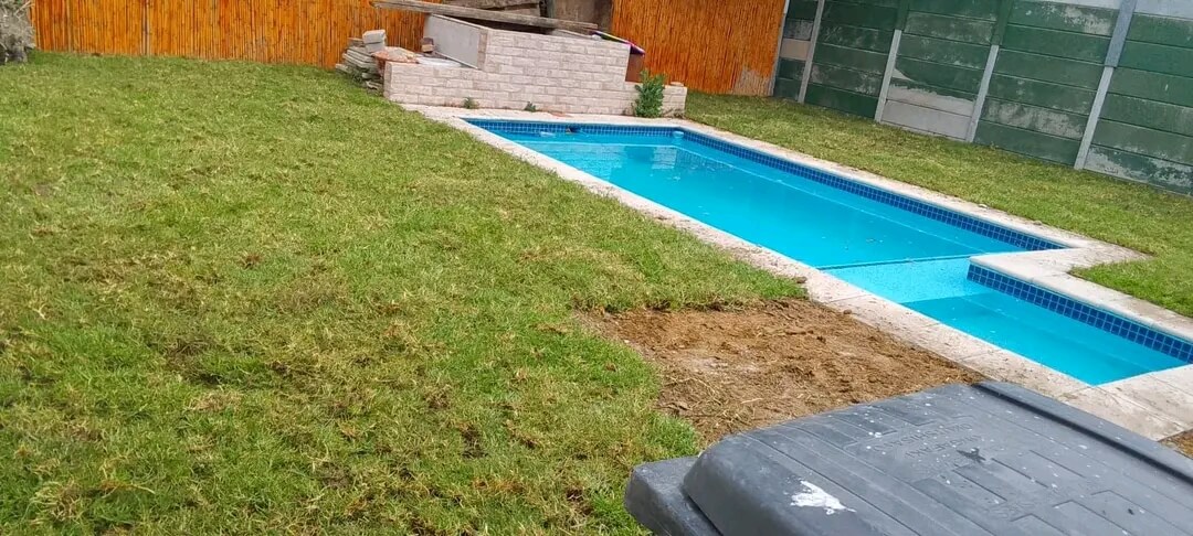 Lawn Installation Project After